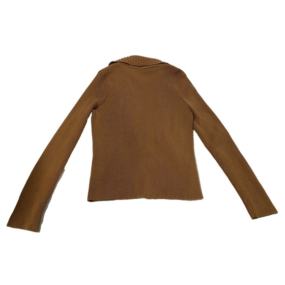 Christopher & Banks Boho Cardigan Womens Size Medium Brown Western Cowgirl - Picture 7 of 16